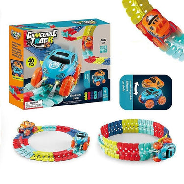 RaceCraft | Combina emoción y creatividad - Pista de carreras flexible y aventurera